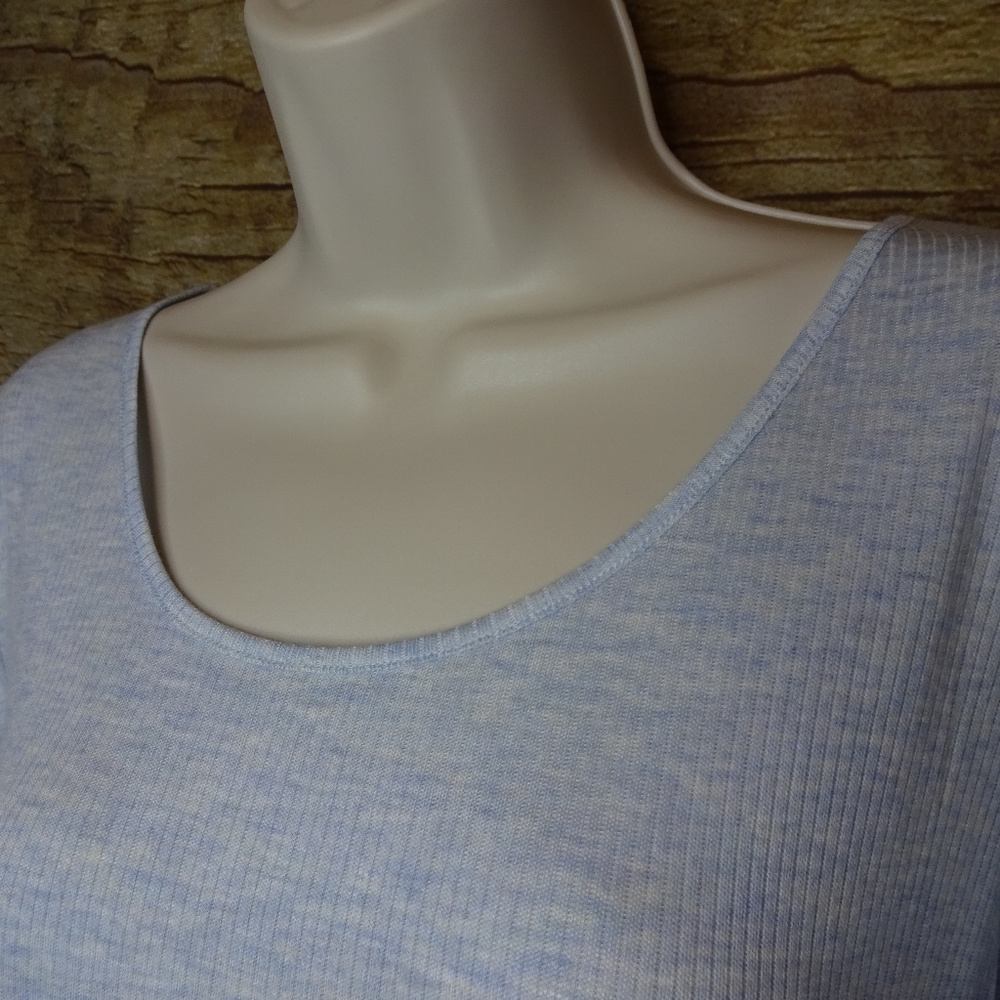 Soma Intimates Sleep Therapy Short Sleeve Tee Blue - Picture 2 of 8